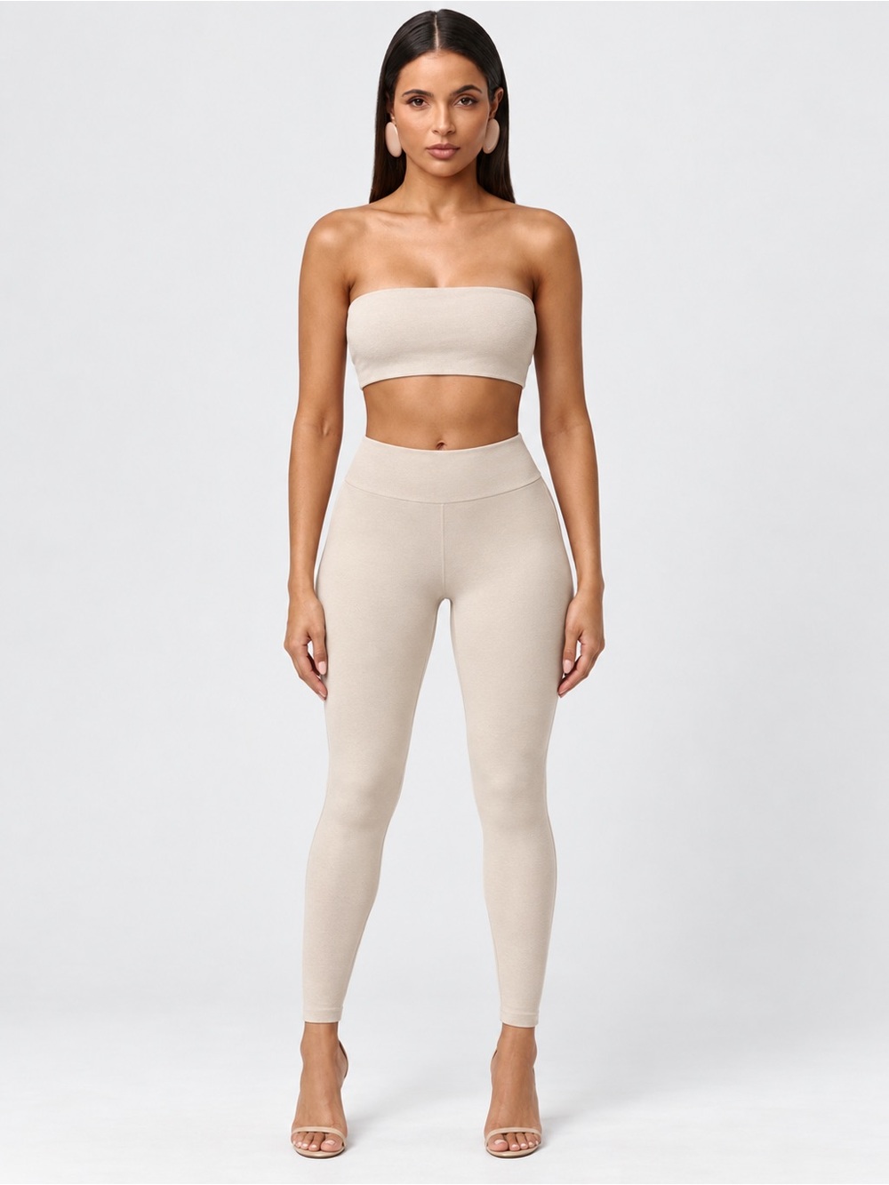 Naked Wardrobe NW Bandeau Bra Beige